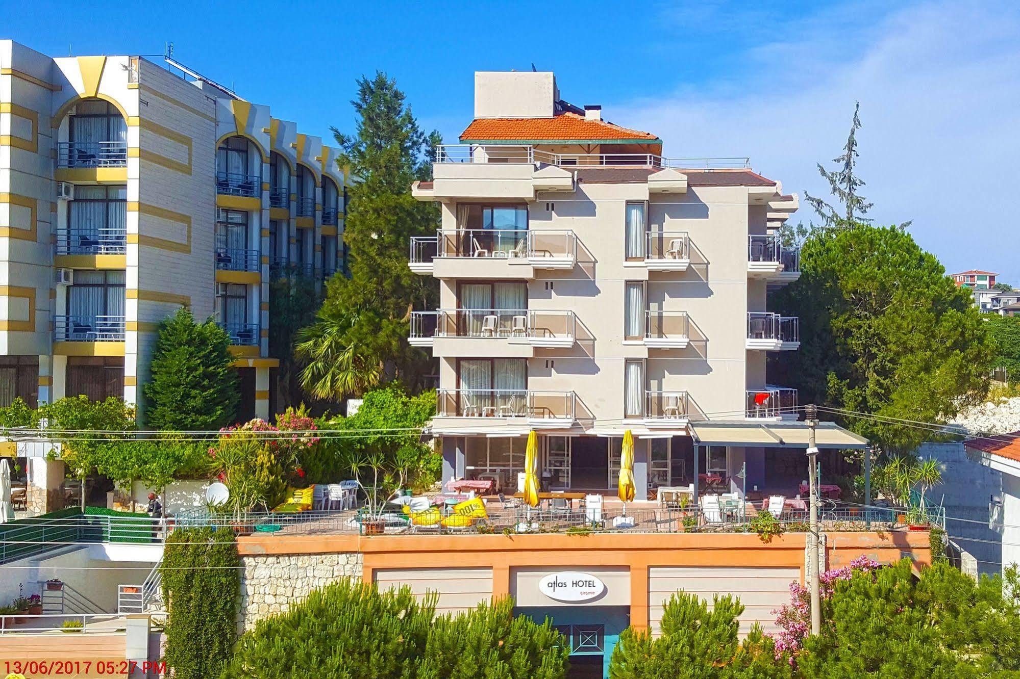 Atlas Apart Hotel Çeşme Eksteriør billede