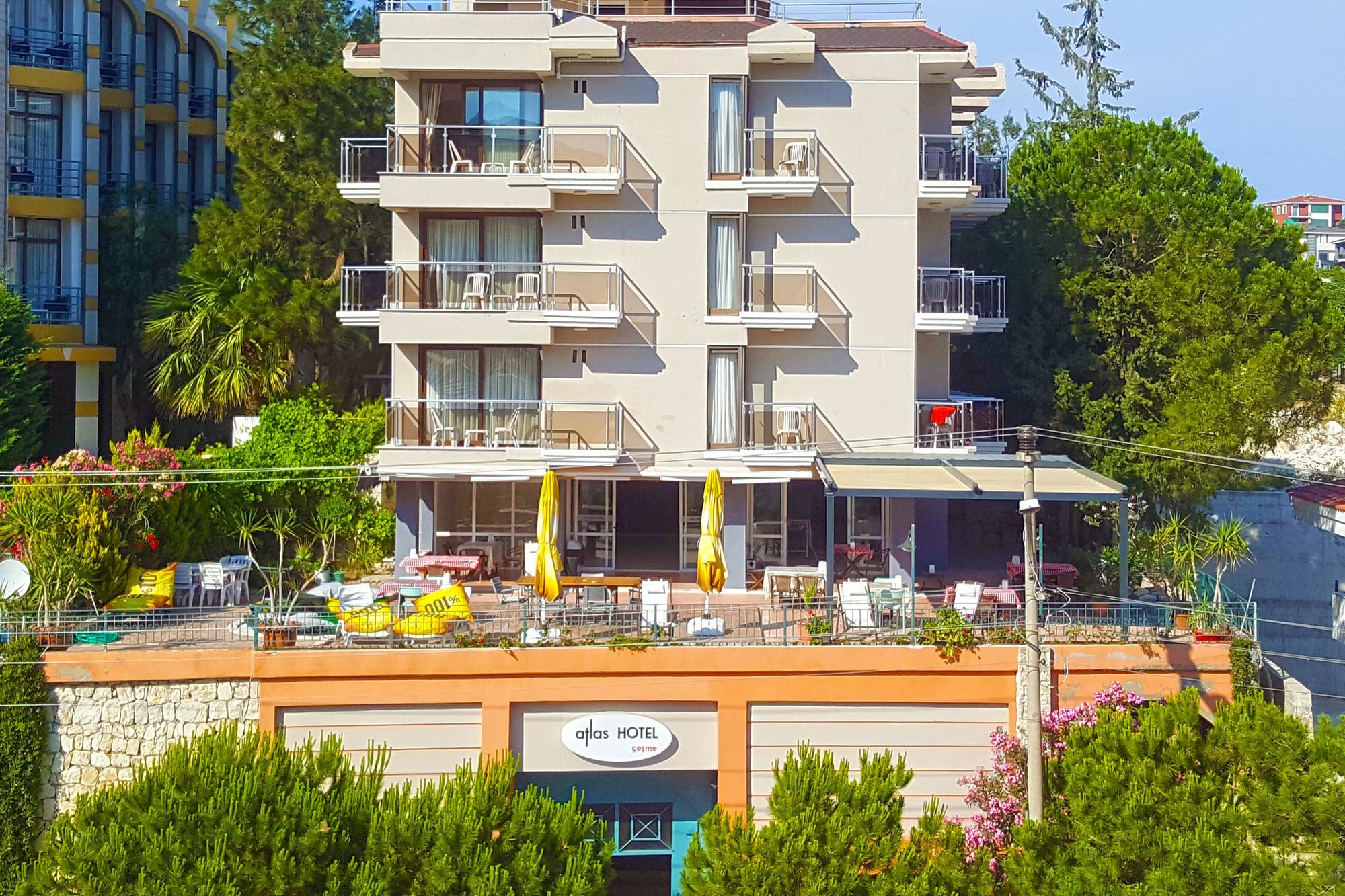 Atlas Apart Hotel Çeşme Eksteriør billede